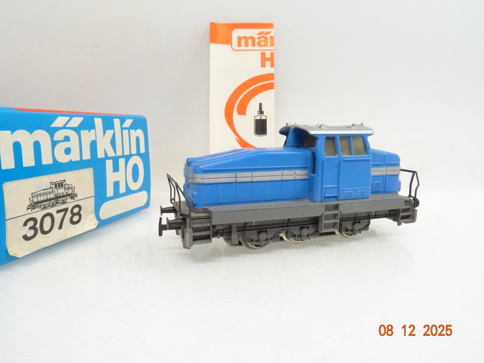 Märklin H0 3078 Diesellok DHG 500 blau in OVP JL4904
