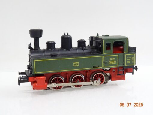 Märklin H0 3087 Dampflok grün schwarz Klvm JL1327 o.