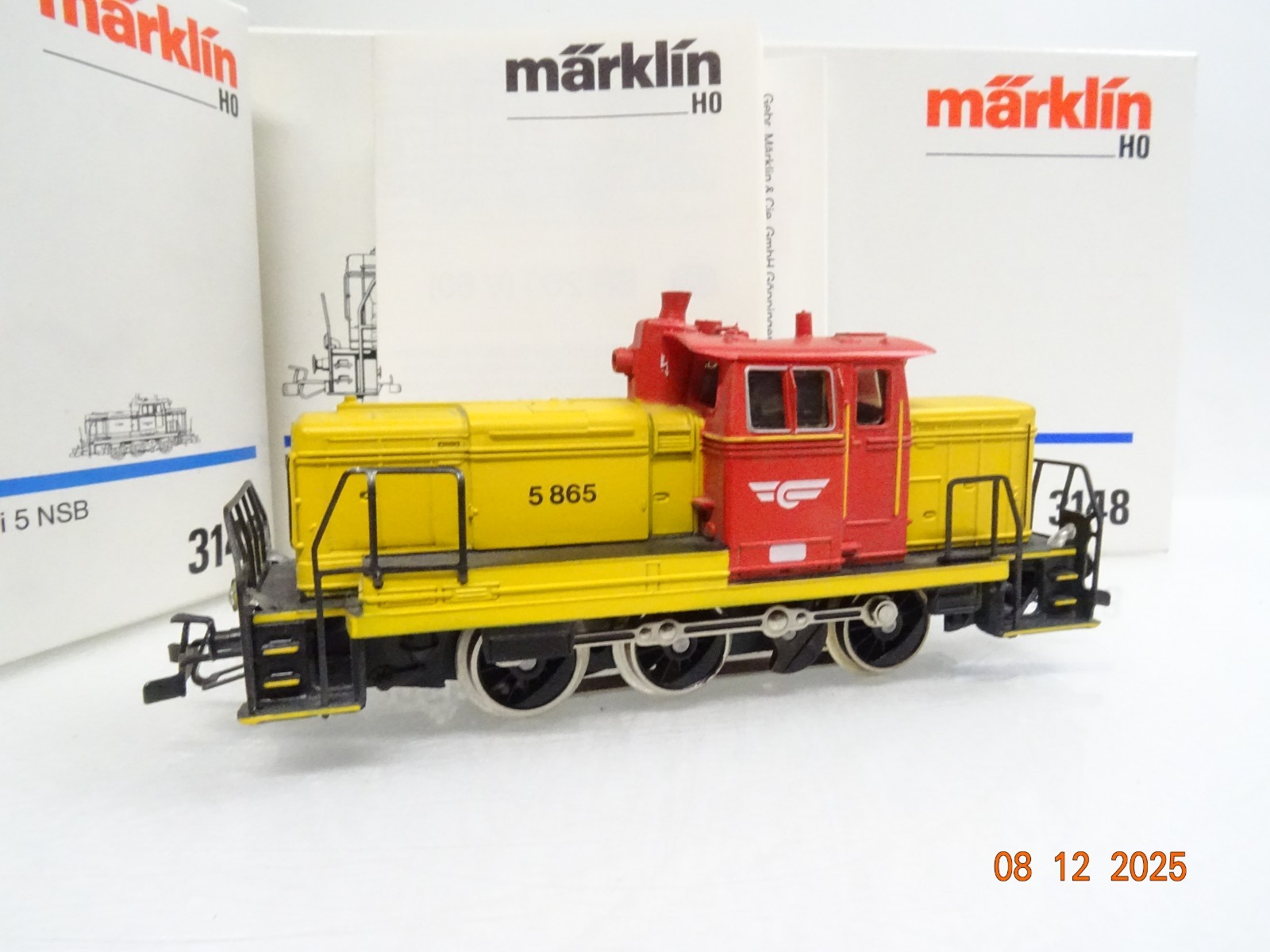 Märklin H0 3148 Norwegen Diesellok Di 5 865 der NSB in OVP JL4930