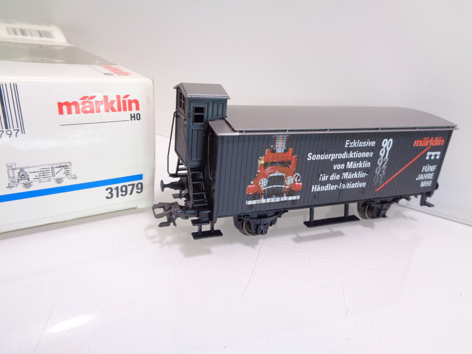 Märklin H0 31979 Güterwagen mit Bremserhaus 5 Jahre MHI in OVP JD1245