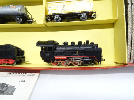 Märklin H0 3203 Zugset mit 4tlg. Güterzug und M-Gleis in OVP LE1978 – Bild 3
