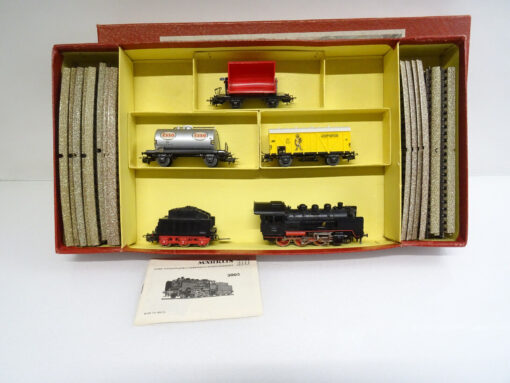 Märklin H0 3203 Zugset mit 4tlg. Güterzug und M-Gleis in OVP LE1978