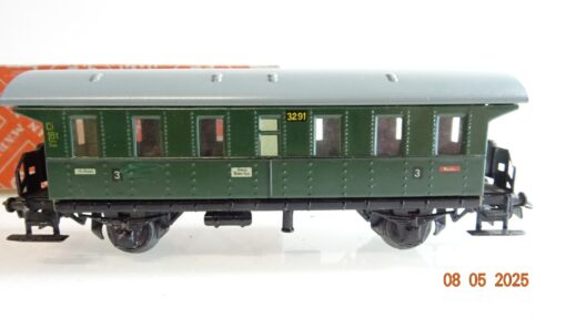 Märklin H0 3291 Donnerbüchse 3.Kl. Blech in EVP PR7491 – Bild 3