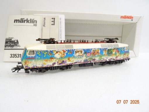 Märklin H0 33531 E-Lok BR 120 Weihnachtsmotiv der DB Delta Digital in VP JL1260