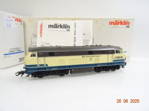 Märklin H0 3374 Diesellok BR 216 188-3 der DB Digital-Umbau in OVP JL1108