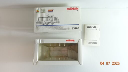 Märklin H0 33786 DHG 700C Diesellok Leerverpackung siehe Foto CK9327 – Bild 3