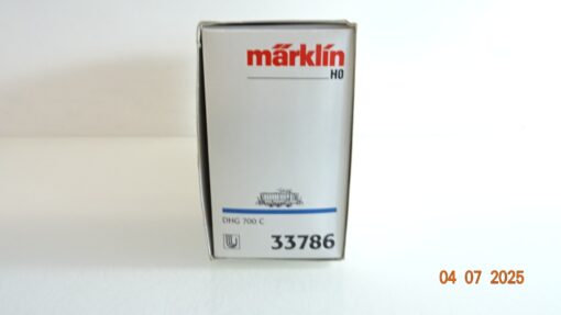 Märklin H0 33786 DHG 700C Diesellok Leerverpackung siehe Foto CK9327