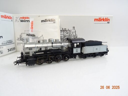 Märklin H0 34559 Dampflok BR 55 10 Jahre MHI Delta in OVP JL1072