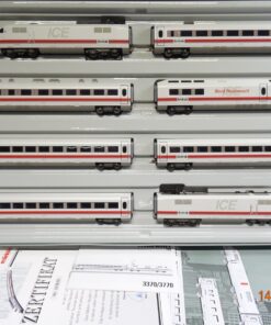 Märklin H0 3700 Triebwagenzug 8tlg. ICE-Amtrak Tour `93 Digital in OVP LE8246