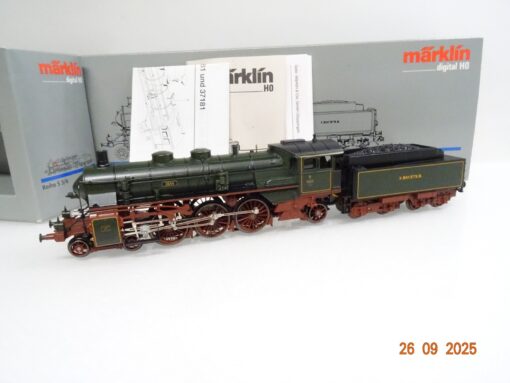Märklin H0 37181 Dampflok S 3/6 3644 der K.Bay.Sts.B. Digital in OVP JL3193