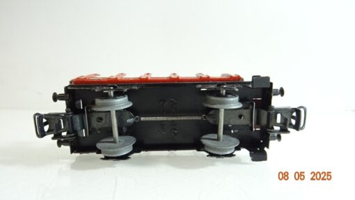 Märklin H0 372 Rungenwagen mit Bremserhaus Blech PR7485 o. – Bild 5