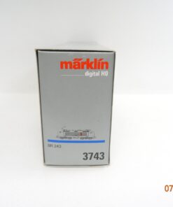 Märklin H0 3743 E-Lok BR 243 Leerverpackung siehe Foto CK9397