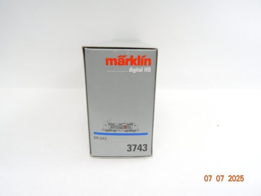 Märklin H0 3743 E-Lok BR 243 Leerverpackung siehe Foto CK9397