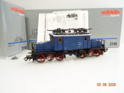 Märklin H0 3748 E-Lok E 70 21 der DB Digital in OVP JL2740