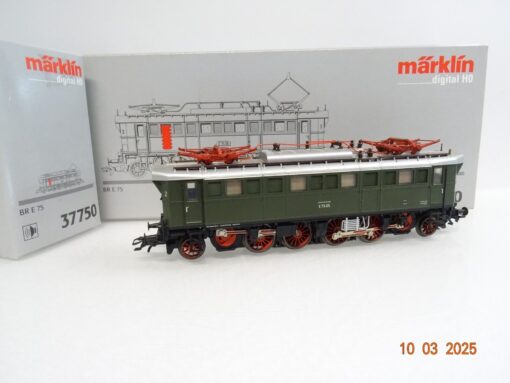 Märklin H0 37750 E-Lok E 75 05 der DB Sound Digital in OVP LE9266