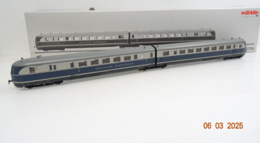 Märklin H0 37774 Schnelltriebwagen SVT 04 DB Mfx Sound SoftDrive in OVP LE9202