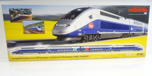 Märklin H0 37793 Hochgeschwindigkeitszug TGV Euroduplex Mfx Sound in OVP LE3798 – Bild 3