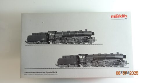 Märklin H0 37955 Set mit 2 Dampflok BR 03.10 Leerverpackung siehe Foto CK9443