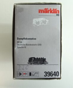 Märklin H0 39640 Dampflok BR 64 Leerverpackung siehe Foto CK9364