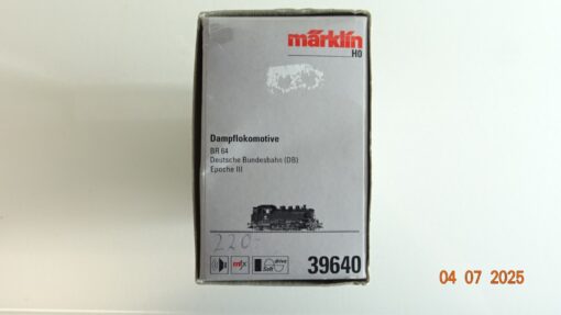 Märklin H0 39640 Dampflok BR 64 Leerverpackung siehe Foto CK9364