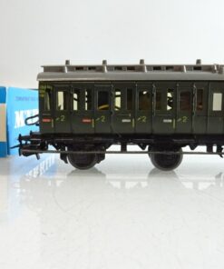 Märklin H0 4004 Abteilwagen 2. Kl.  dreiachsig mit Licht in OVP PR8754