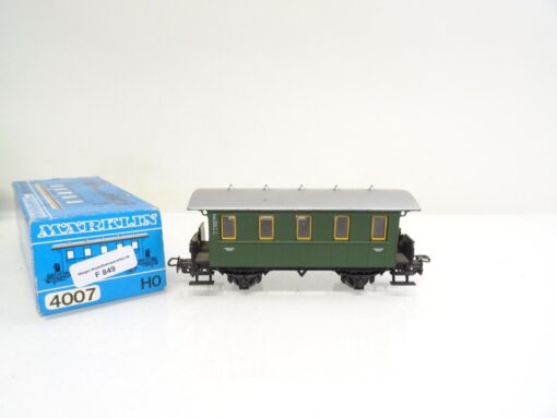 Märklin H0 4007 Personenwagen der DB in OVP F848