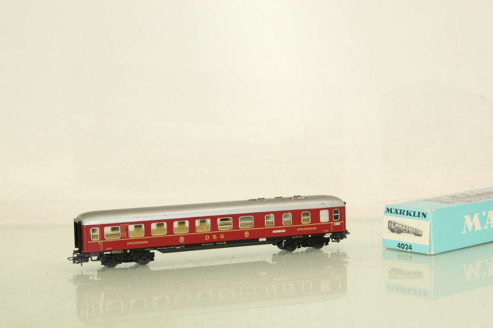 Märklin H0 4024 Speisewagen der DSG in OVP LW1478