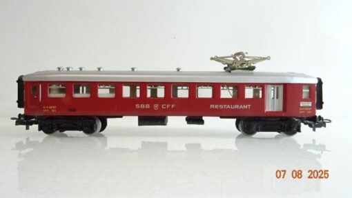 Märklin H0 4035 Speisewagen der SBB Blech PR9482 o.