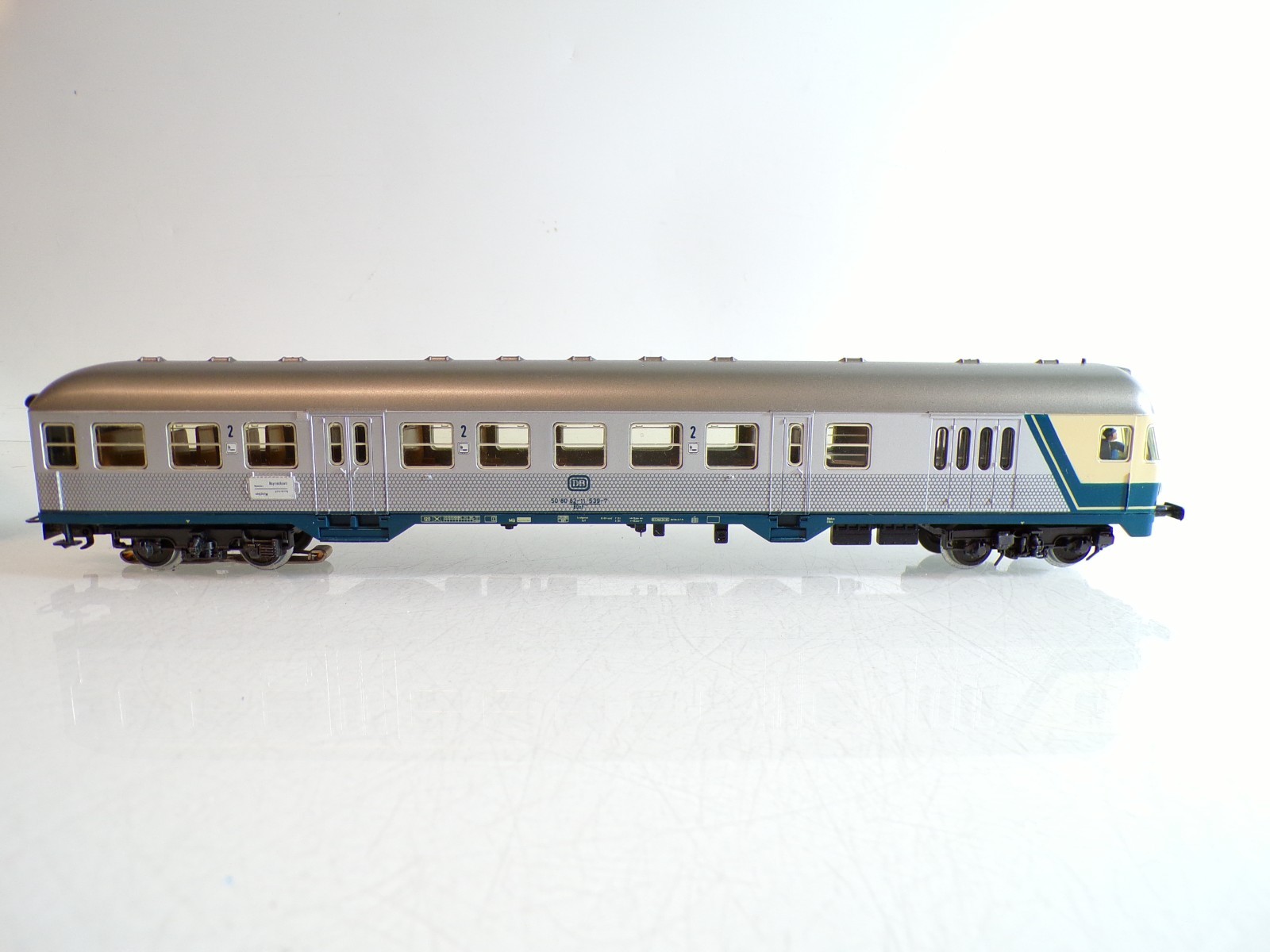 Märklin H0 4160 Steuerwagen Silberling 2. Kl./Gepäckabt. der DB in OVP BH1524 – Bild 3