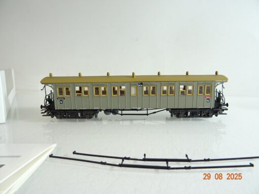 Märklin H0 4214 Personenwagen 4.Kl. Württemberg in OVP PR9974 – Bild 3