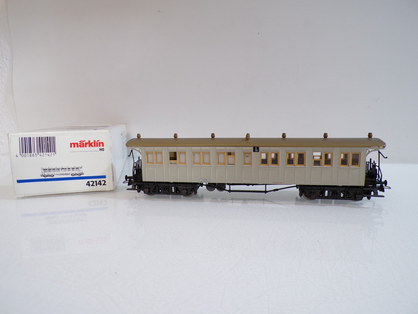 Märklin H0 42142 Spezialwagen der K.W.St.E. in OVP BH1881
