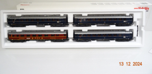 Märklin H0 42281 Schnellzug-Wagenset 4tlg. Glückauf der DB in OVP LE7886