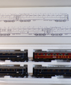 Märklin H0 42281 Schnellzug-Wagenset Glückauf 4 tlg. der DB in OVP BH1910