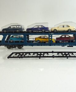 Märklin H0 4233 Autoreisezug-Transportwagen mit 8 PKW´s der DB in OVP PR8163