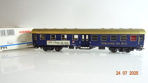 Märklin H0 4299 Sonderwagen Theater im Zug der DB  in OVP PR9187