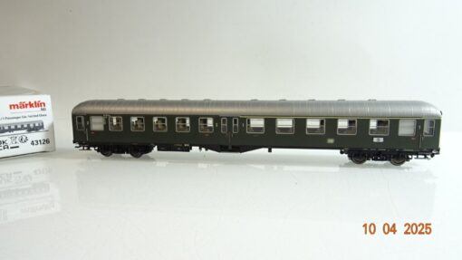 Märklin H0 43126 Personenwagen Mitteleinstiegwagen 1./2.Kl. der DB in OVP PR7049