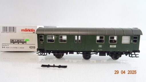 Märklin H0 4319 Umbauwagen 2. Kl/Gepäckabt. der DB in OVP PR7309