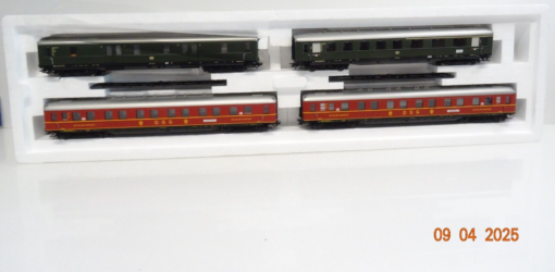 Märklin H0 43204 Schnellzugwagen-Set 4tlg. Ep III der DB in OVP LE9962