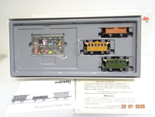 Märklin H0 43471 Schweiz Wagen-Set Spanisch-Brötli-Bahn in OVP LE8469
