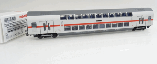 Märklin H0 43490 IC2 Doppelstock-Mittelwagen 2.Kl. der DB AG LED in OVP JL486