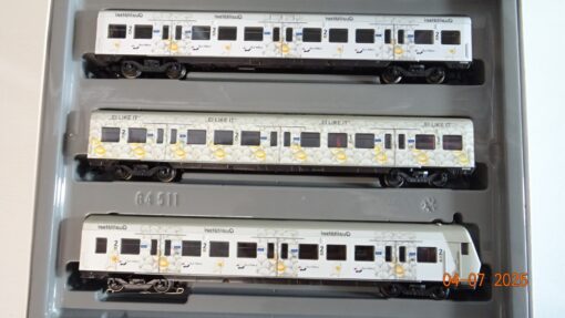 Märklin H0 4389 Wagen-Set S-Bahn Ganzwagen Werbung der DB in OVP PR8848 – Bild 3