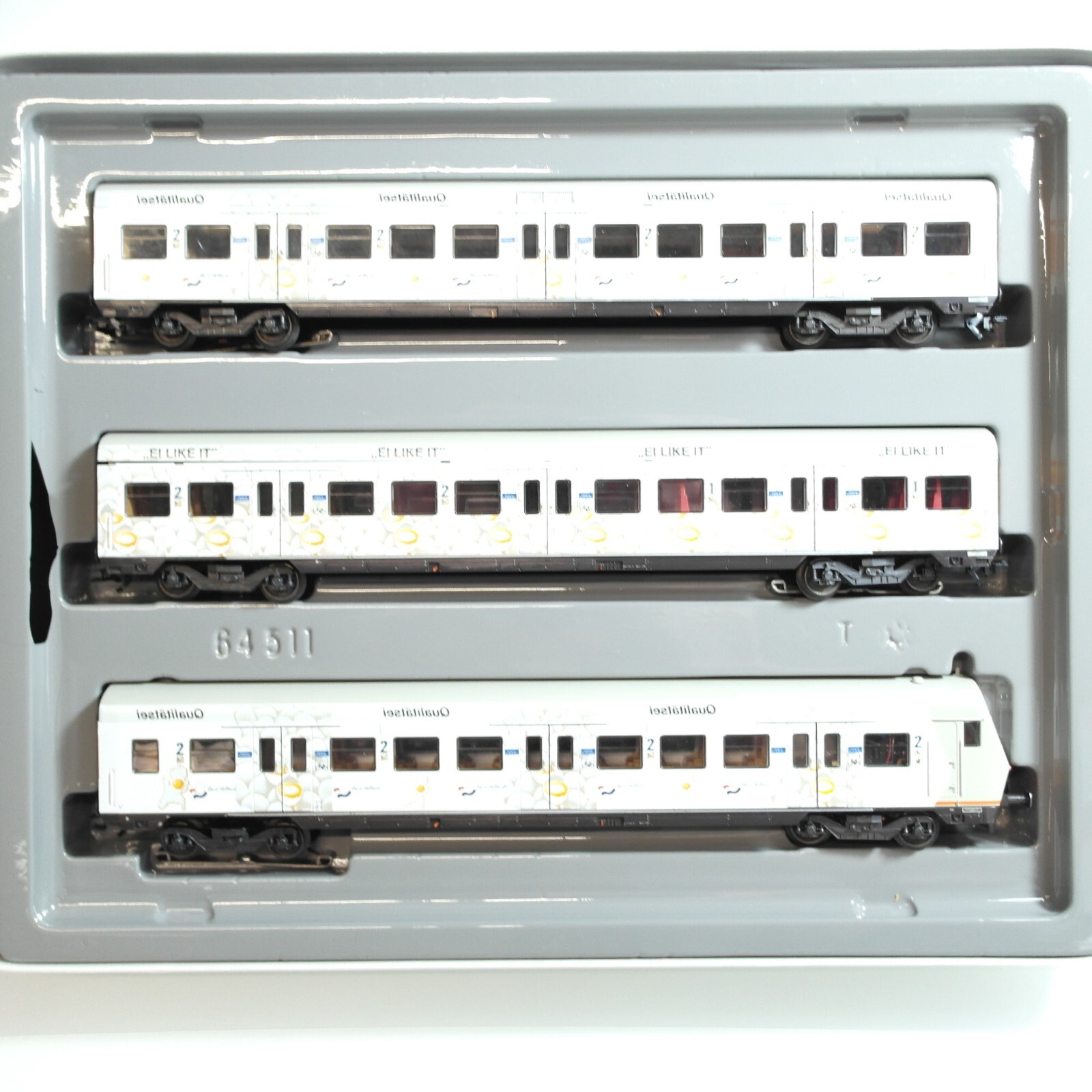 Märklin H0 4389 Wagen-Set S-Bahn mit Ganzwagen Werbung in OVP RG334 – Bild 3