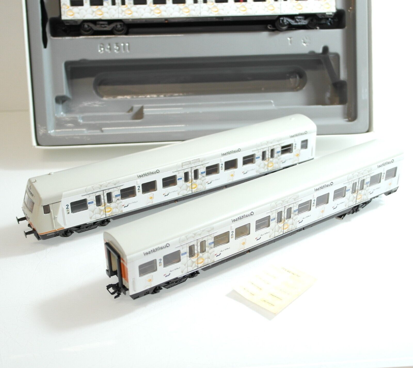 Märklin H0 4389 Wagen-Set S-Bahn mit Ganzwagen Werbung in OVP RG334 – Bild 4