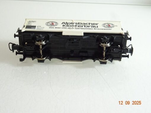 Märklin H0 4421 Kühlwagen Alpirsbacher Klosterbräu der DB Gleichstrom in OVP HS8 – Bild 3