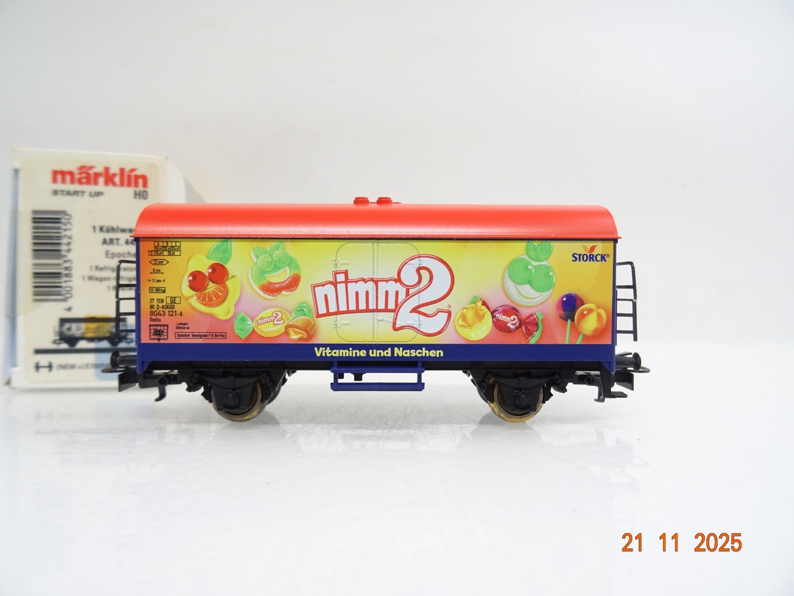 Märklin H0 44215 Kühlwagen nimm 2 in OVP BH1333 – Bild 3