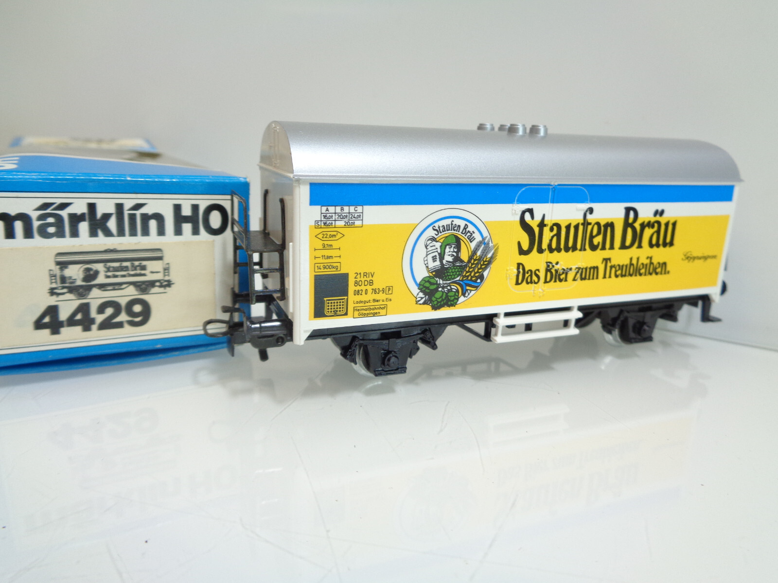 Märklin H0 4429 Kühlwagen der DB Staufen Bräu in OVP JD1318