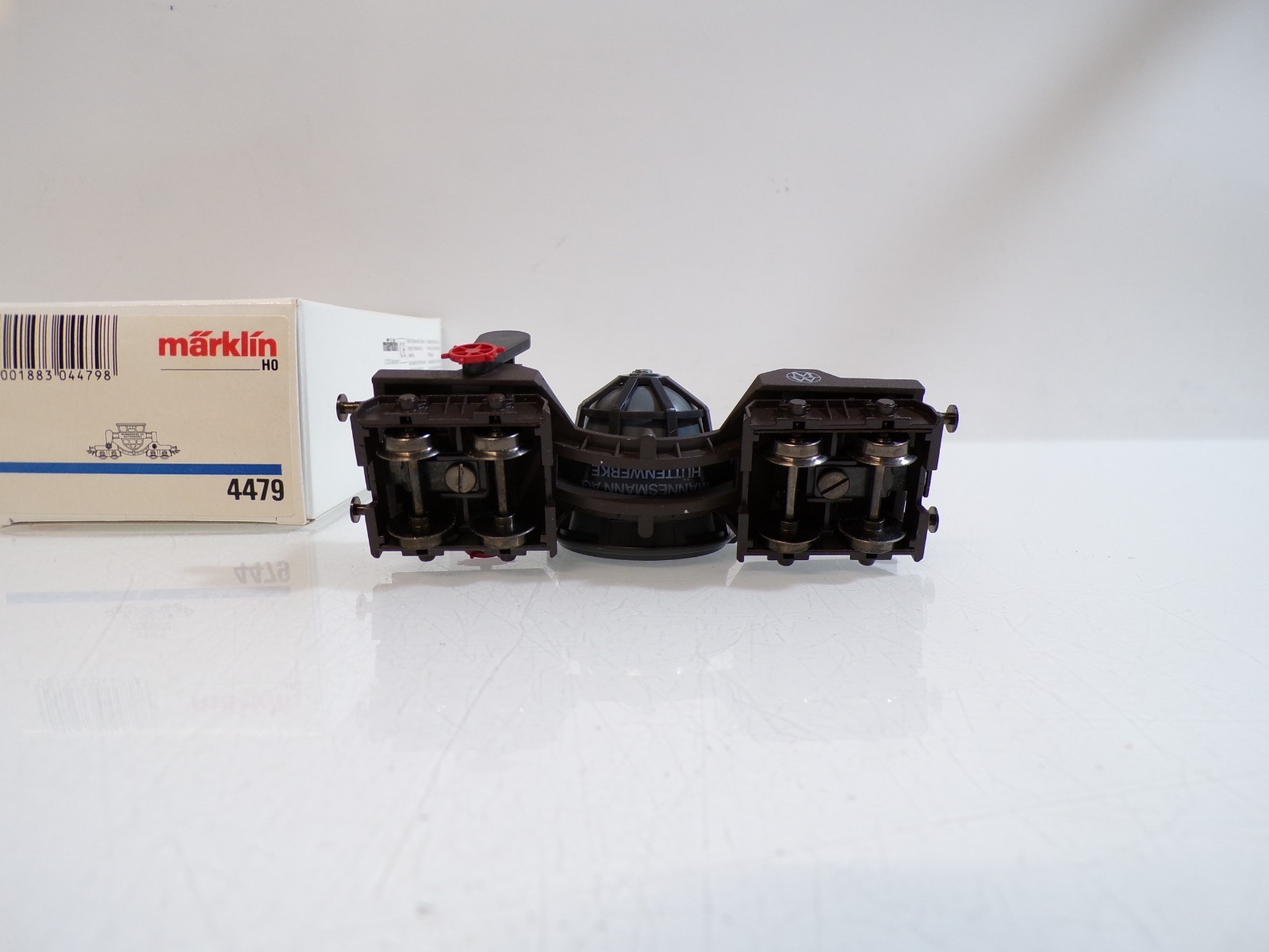 Märklin H0 4479 Roheisenwagen Mannesmann AG Hüttenwerke in OVP BH1994 – Bild 4