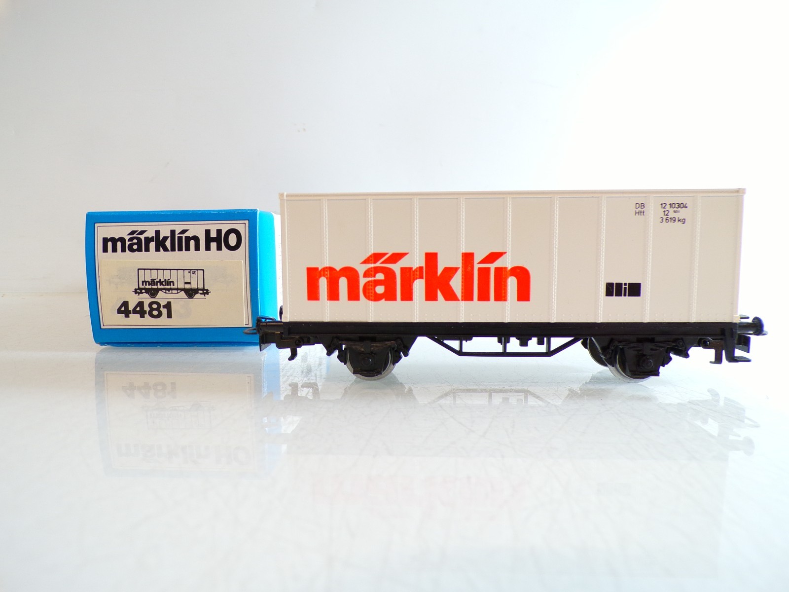 Märklin H0 4481 Containerwagen Märklin in OVP BH1435