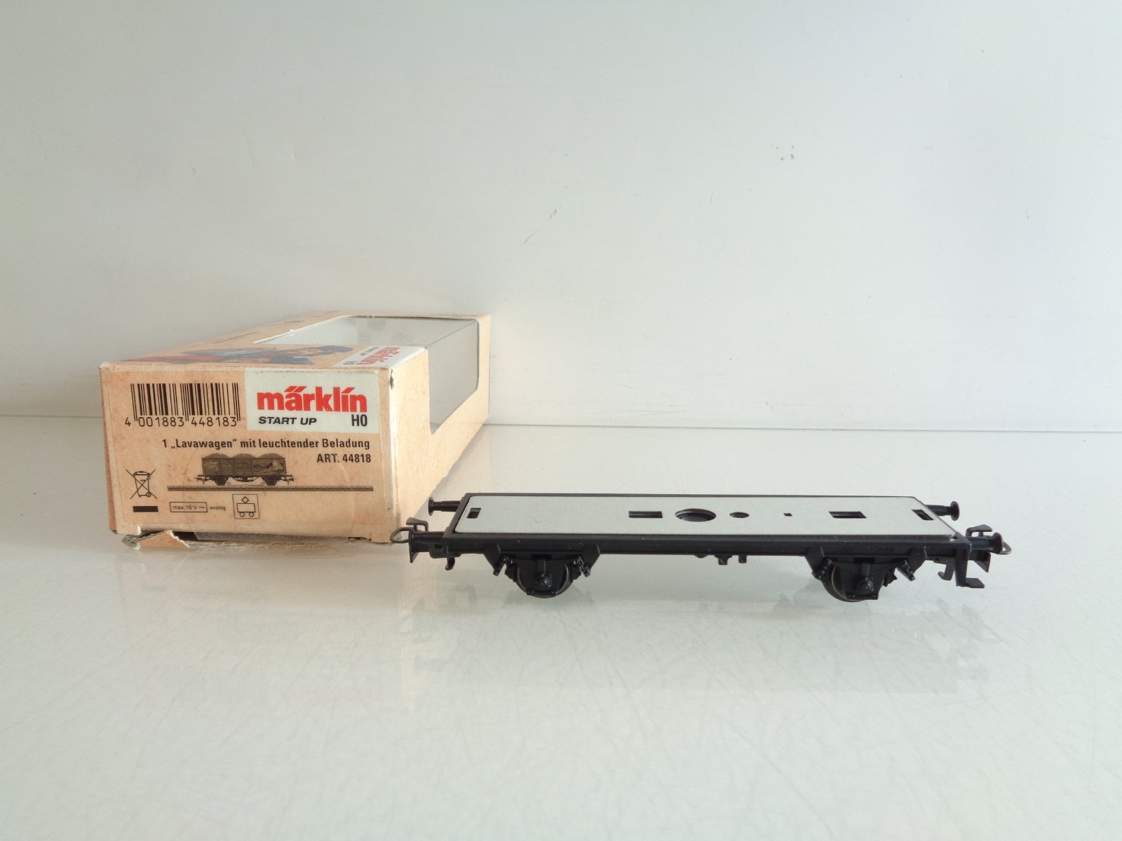 Märklin H0 44818 Lavawagen ohne Wagenkasten in OVP BH875