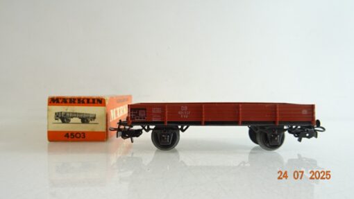 Märklin H0 4503 Niederbordwagen der DB in OVP PR9213